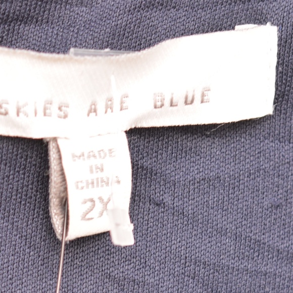 Blue Velvet Romper/dress Sz 2X NWT - Picture 8 of 11